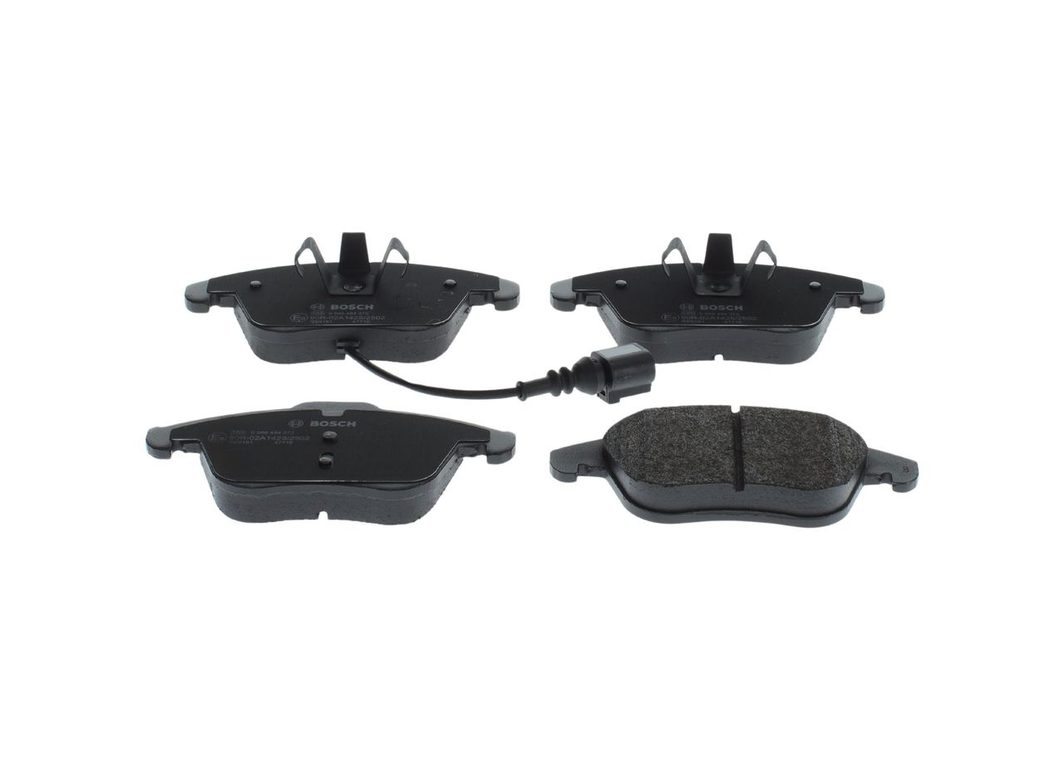 Гальмівні колодки дискові BOSCH 0986494372 - zapix