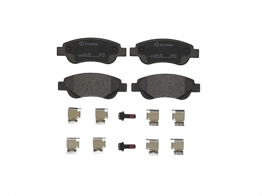 Гальмівні колодки дискові BREMBO P61081 - zapix