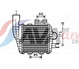 Інтеркулер AVA QUALITY COOLING HY4226 - zapix