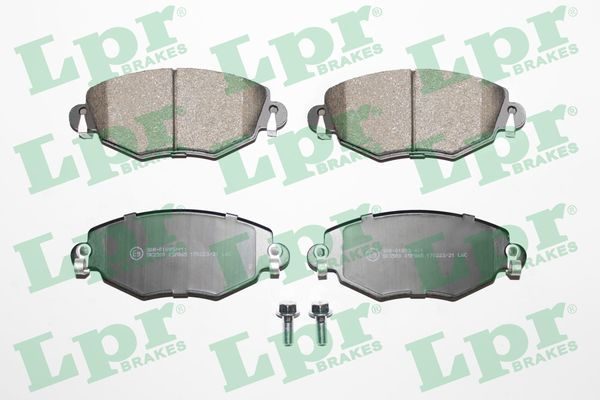 Гальмівні колодки дискові LPR 05P865 - zapix