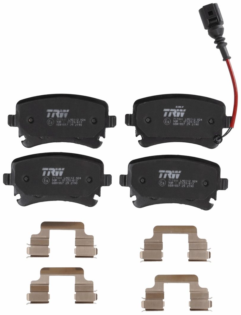 Гальмівні колодки дискові TRW GDB1557 - zapix