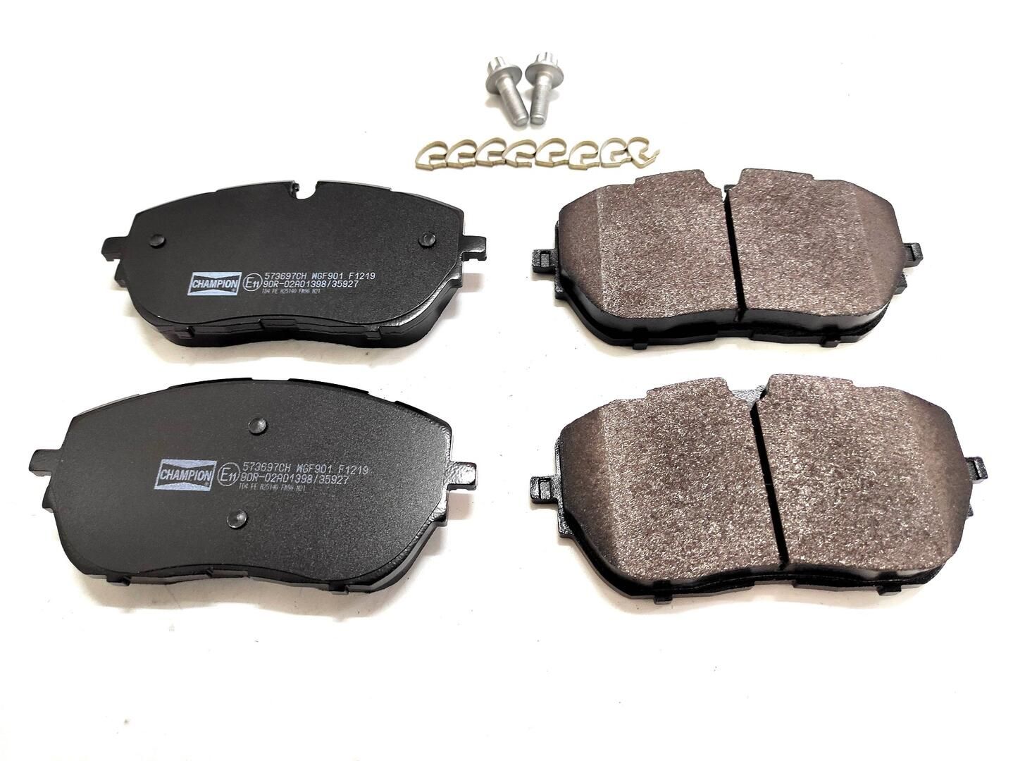Гальмівні колодки дискові CHAMPION 573697CH - zapix