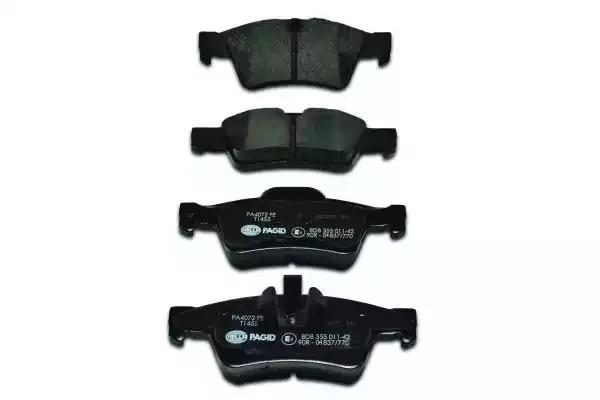 Гальмівні колодки дискові HELLA PAGID 8DB355011421 - zapix