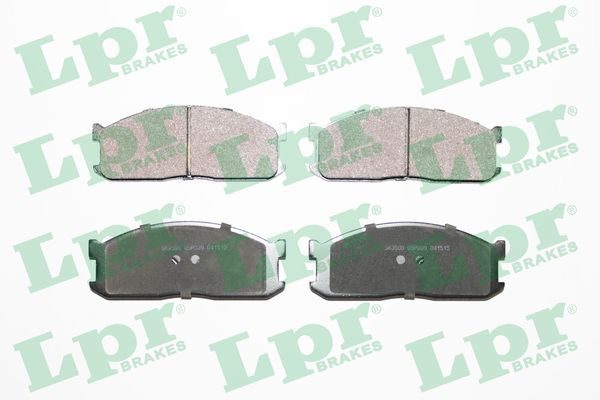 Гальмівні колодки дискові LPR 05P039 - zapix