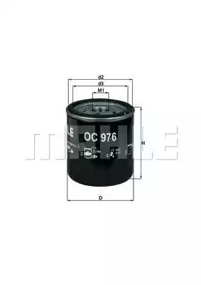 Оливний фільтр MAHLE OC976 - zapix