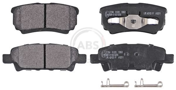 Гальмівні колодки дискові A.B.S. 37384 - zapix
