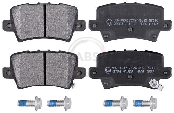Тормозные колодки дисковые A.B.S. 37530