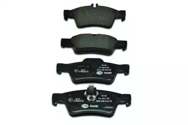 Гальмівні колодки дискові HELLA PAGID 8DB355018751 - zapix