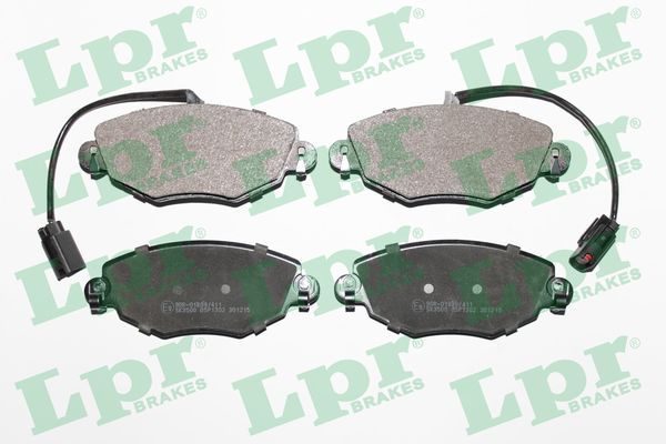 Гальмівні колодки дискові LPR 05P1302 - zapix