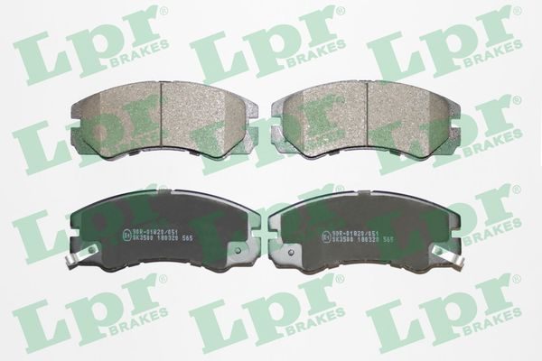 Гальмівні колодки дискові LPR 05P565 - zapix
