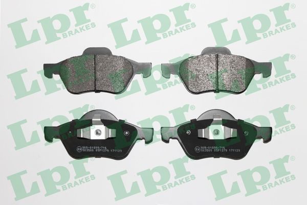 Гальмівні колодки дискові LPR 05P1279 - zapix