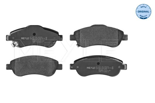 Гальмівні колодки дискові MEYLE 0252463819W - zapix