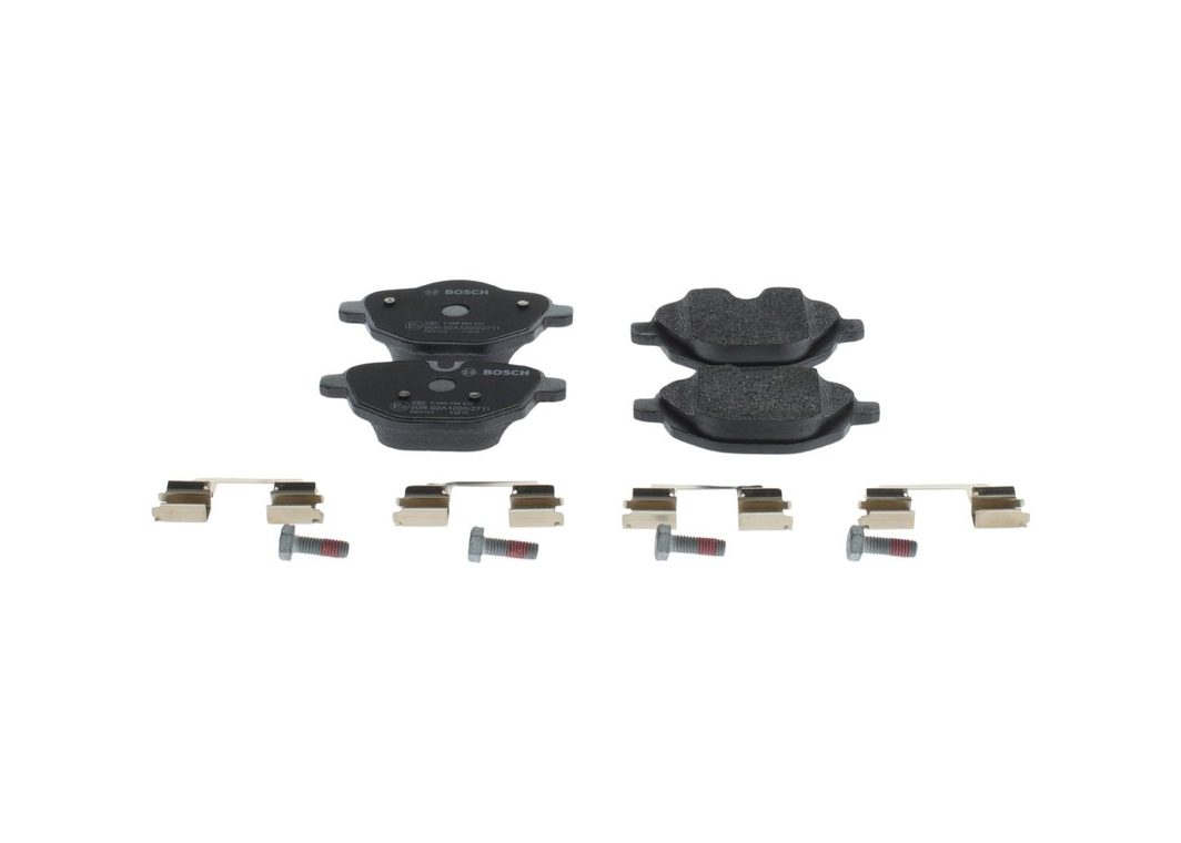 Гальмівні колодки дискові BOSCH 0986494432 - zapix