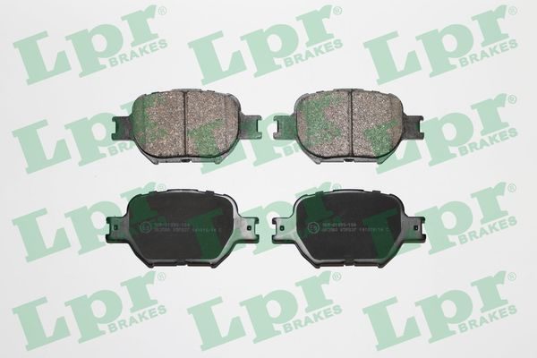 Гальмівні колодки дискові LPR 05P837 - zapix
