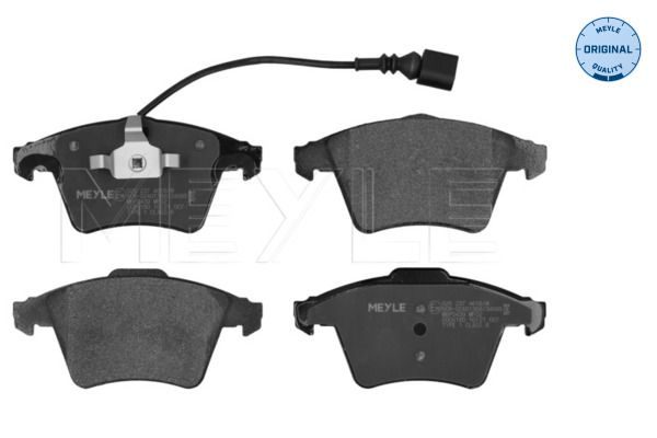Гальмівні колодки дискові MEYLE 0252374618W - zapix