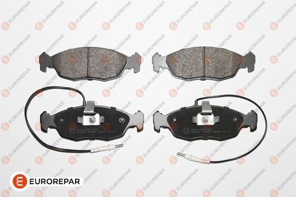 Гальмівні колодки дискові EUROREPAR 1617252380 - zapix