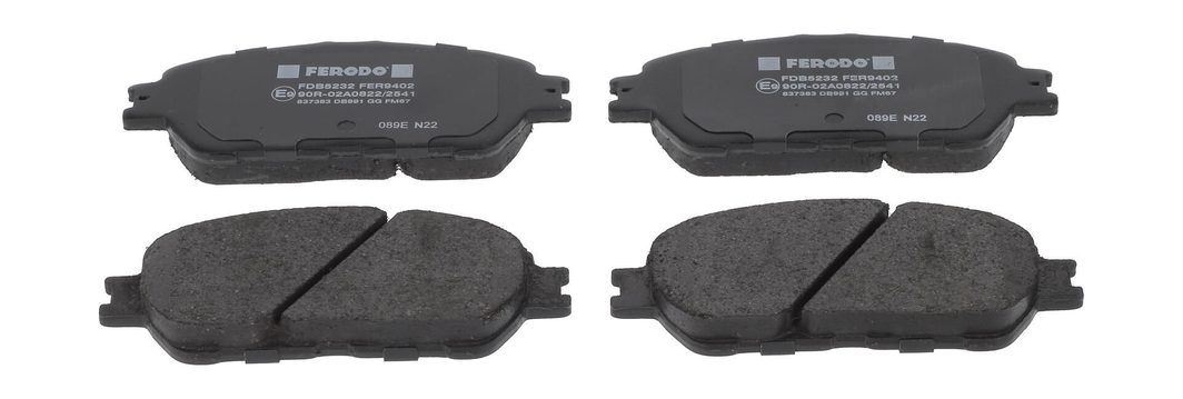 Гальмівні колодки дискові FERODO FDB5232 - zapix