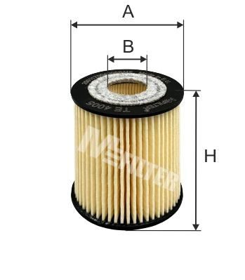 Оливний фільтр MFILTER TE4005 - zapix