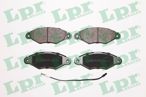 Гальмівні колодки дискові LPR 05P1106 - zapix