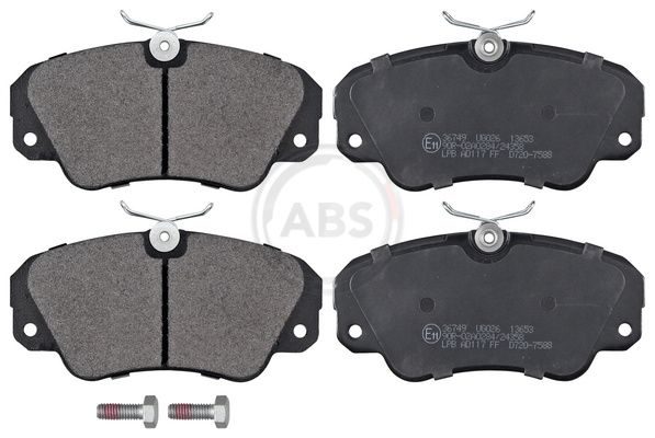 Гальмівні колодки дискові A.B.S. 36749 - zapix
