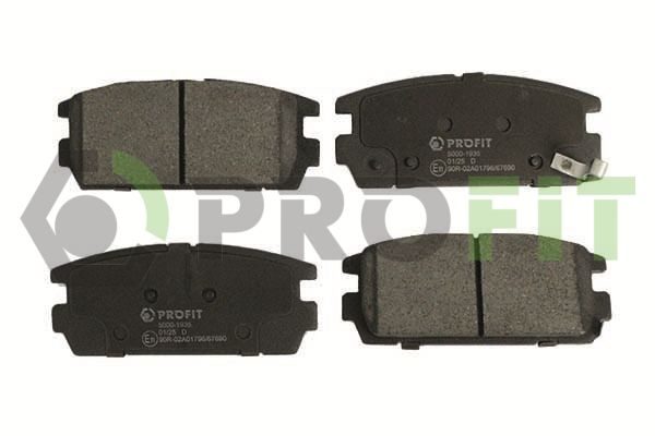 Гальмівні колодки дискові PROFIT 50001935 - zapix