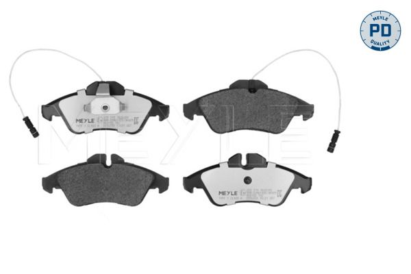 Гальмівні колодки дискові MEYLE 0252157620PD - zapix