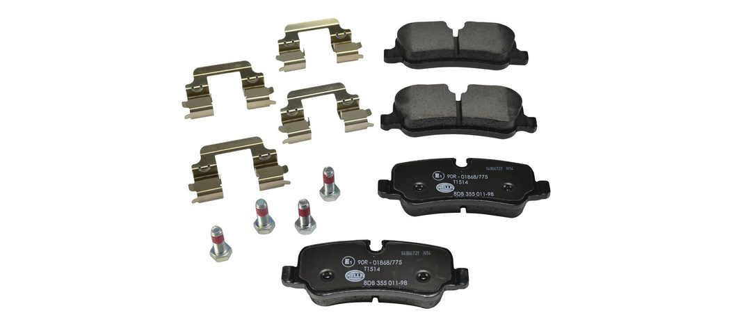 Гальмівні колодки дискові HELLA 8DB355011981 - zapix
