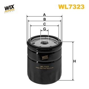 Оливний фільтр WIX FILTERS WL7323