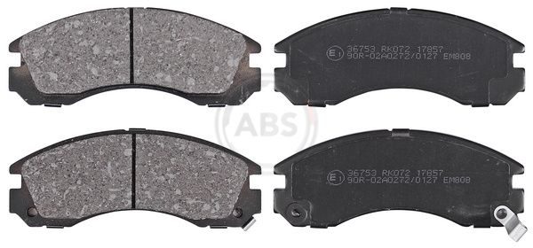 Гальмівні колодки дискові A.B.S. 36753 - zapix
