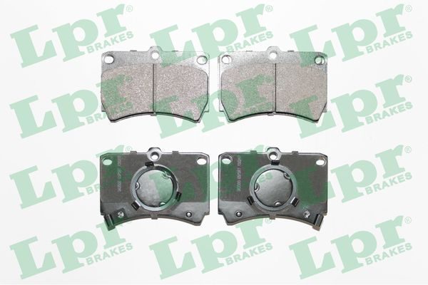 Гальмівні колодки дискові LPR 05P587 - zapix