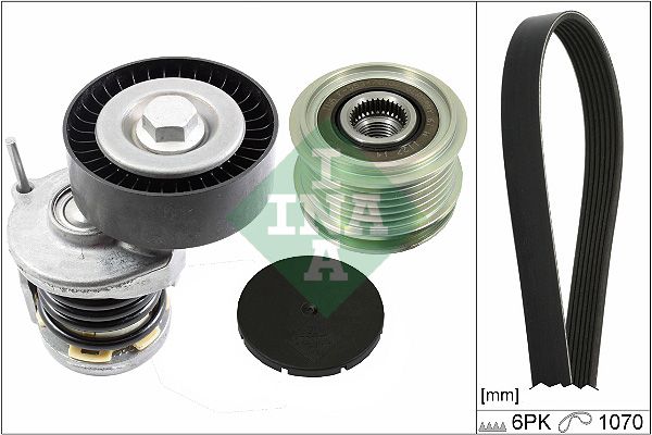 Комплект поліклинових ременів SCHAEFFLER INA 529047520 - zapix