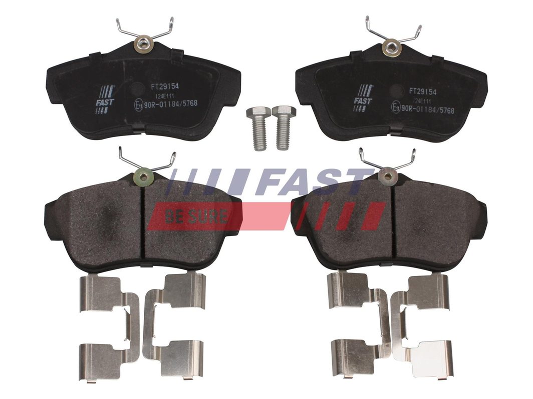 Тормозные колодки дисковые FAST FT29154