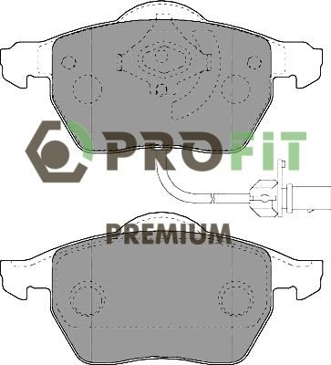 Гальмівні колодки дискові PROFIT 50051717 - zapix