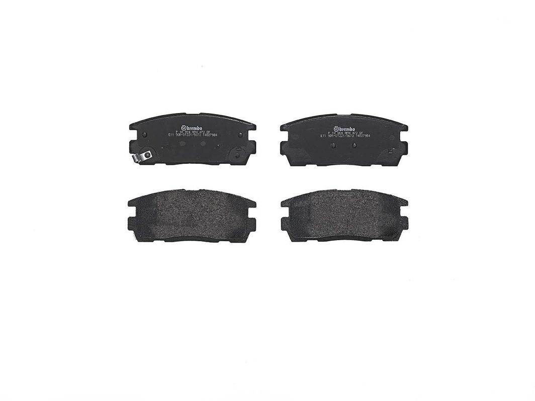 Гальмівні колодки дискові BREMBO P10004 - zapix