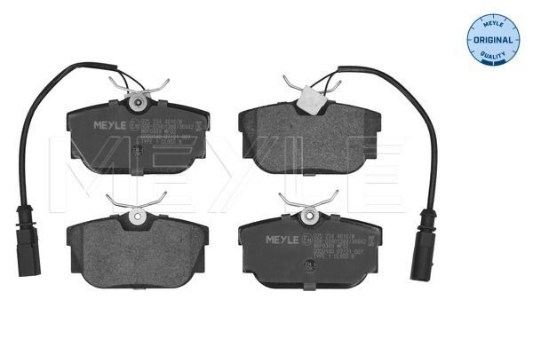 Гальмівні колодки дискові MEYLE 0252344616W - zapix