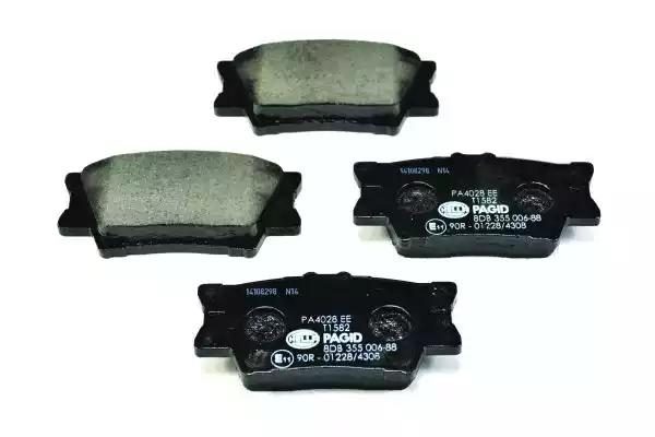 Гальмівні колодки дискові HELLA PAGID 8DB355006881 - zapix