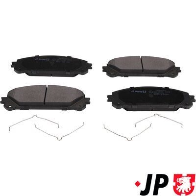 Гальмівні колодки дискові JP GROUP 4863607510 - zapix