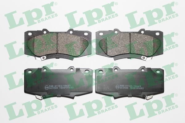 Гальмівні колодки дискові LPR 05P1682