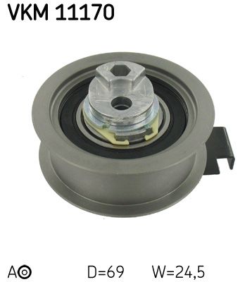Натяжний ролик ГРМ SKF VKM11170 - zapix