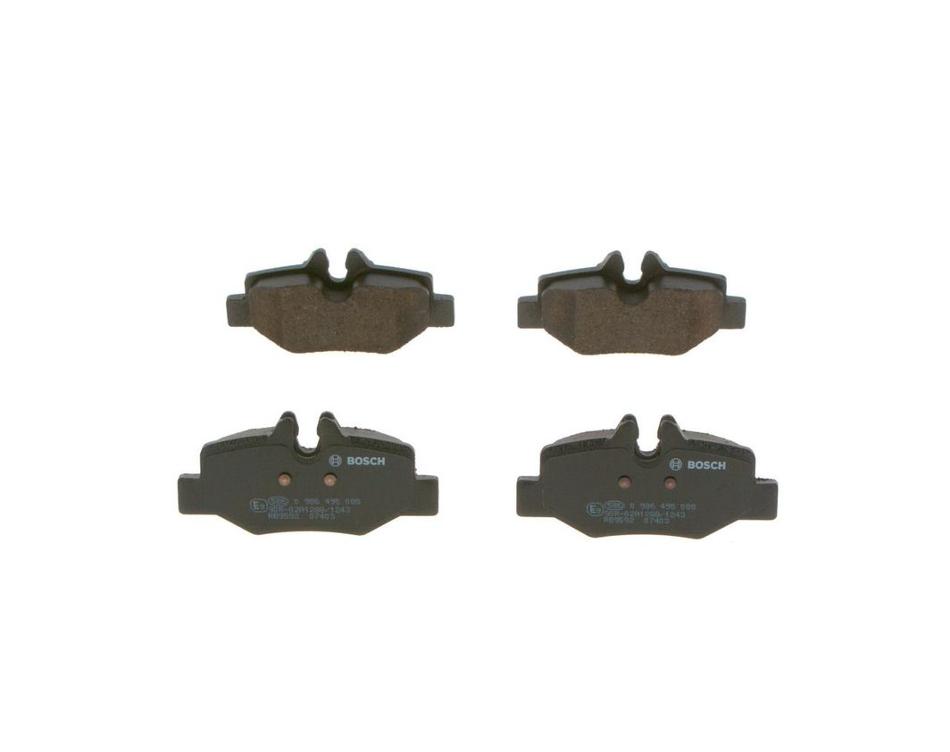 Гальмівні колодки дискові BOSCH 0986495088 - zapix