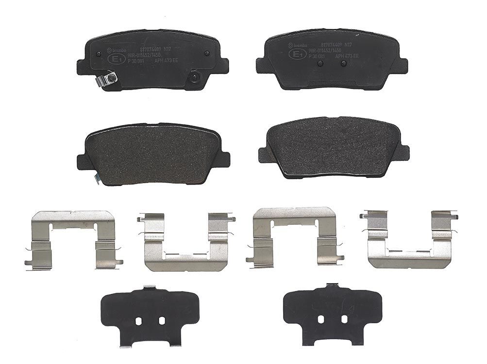 Гальмівні колодки дискові BREMBO P30081 - zapix