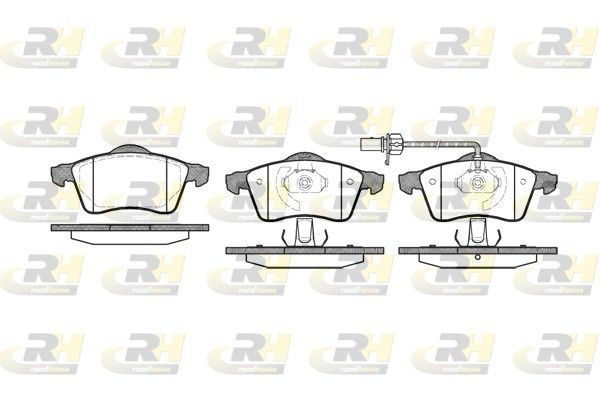 Гальмівні колодки дискові ROADHOUSE 261801 - zapix