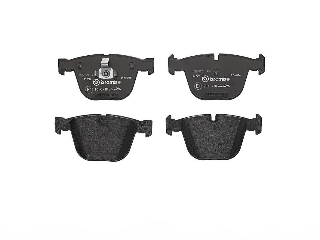 Гальмівні колодки дискові BREMBO P06026 - zapix