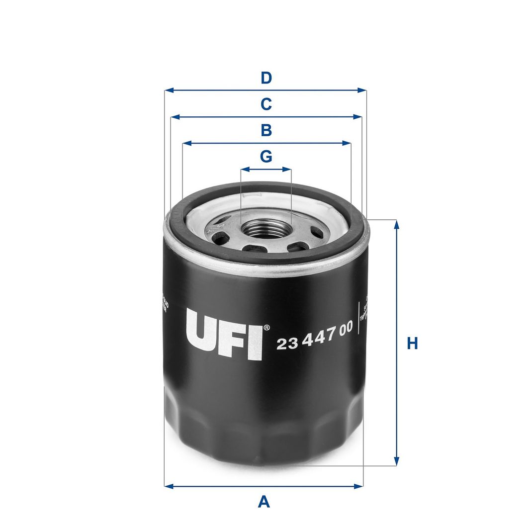 Оливний фільтр UFI 2344700 - zapix
