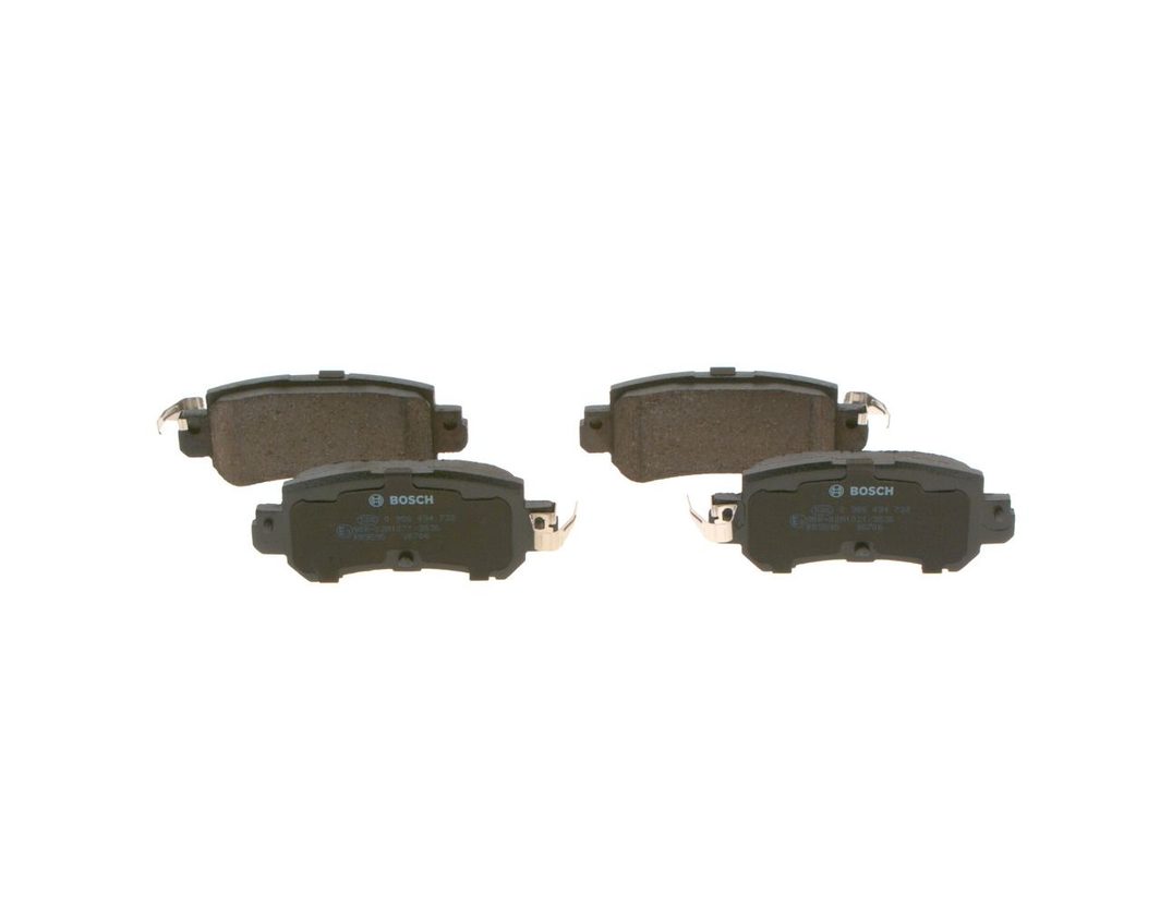 Гальмівні колодки дискові BOSCH 0986494732 - zapix