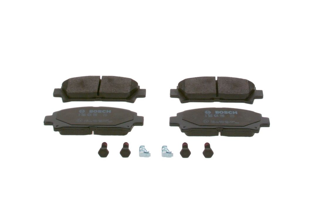 Гальмівні колодки дискові BOSCH 0986424799 - zapix