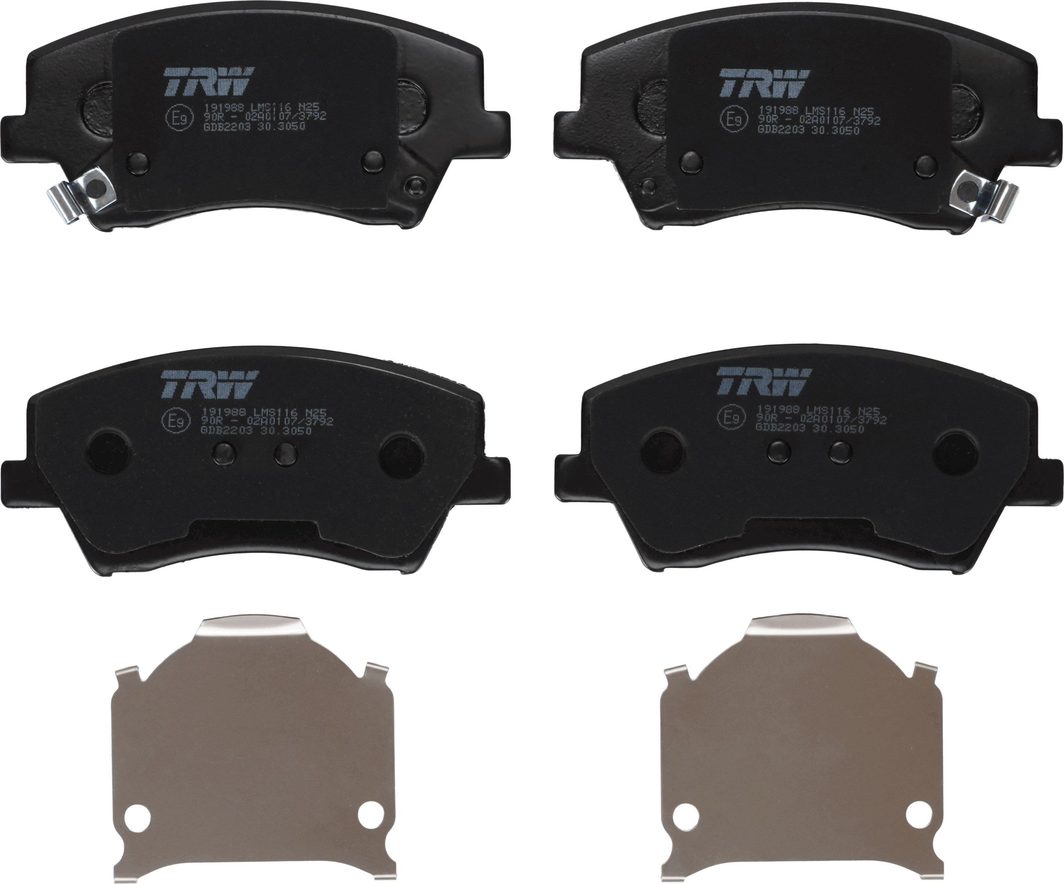 Гальмівні колодки дискові TRW GDB2203