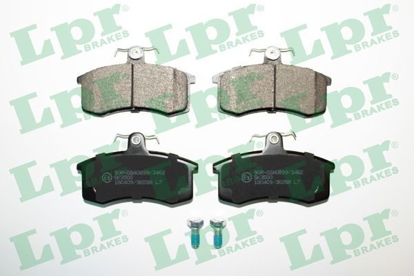 Гальмівні колодки дискові LPR 05P288 - zapix