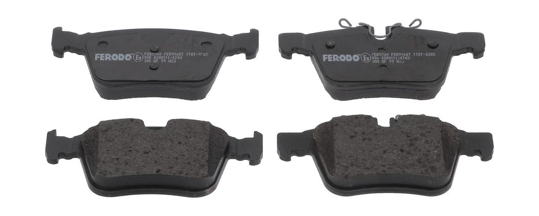 Гальмівні колодки дискові FERODO FDB5360 - zapix