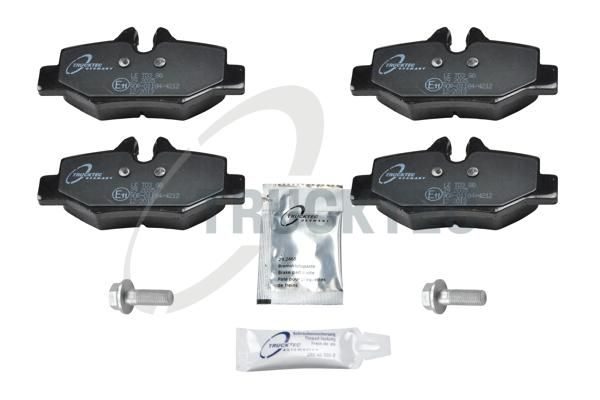 Гальмівні колодки дискові TRUCKTEC AUTOMOTIVE 0235161 - zapix